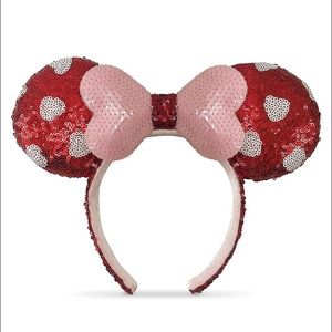 RELISTED- Minnie Mouse Valentine's Day Ears